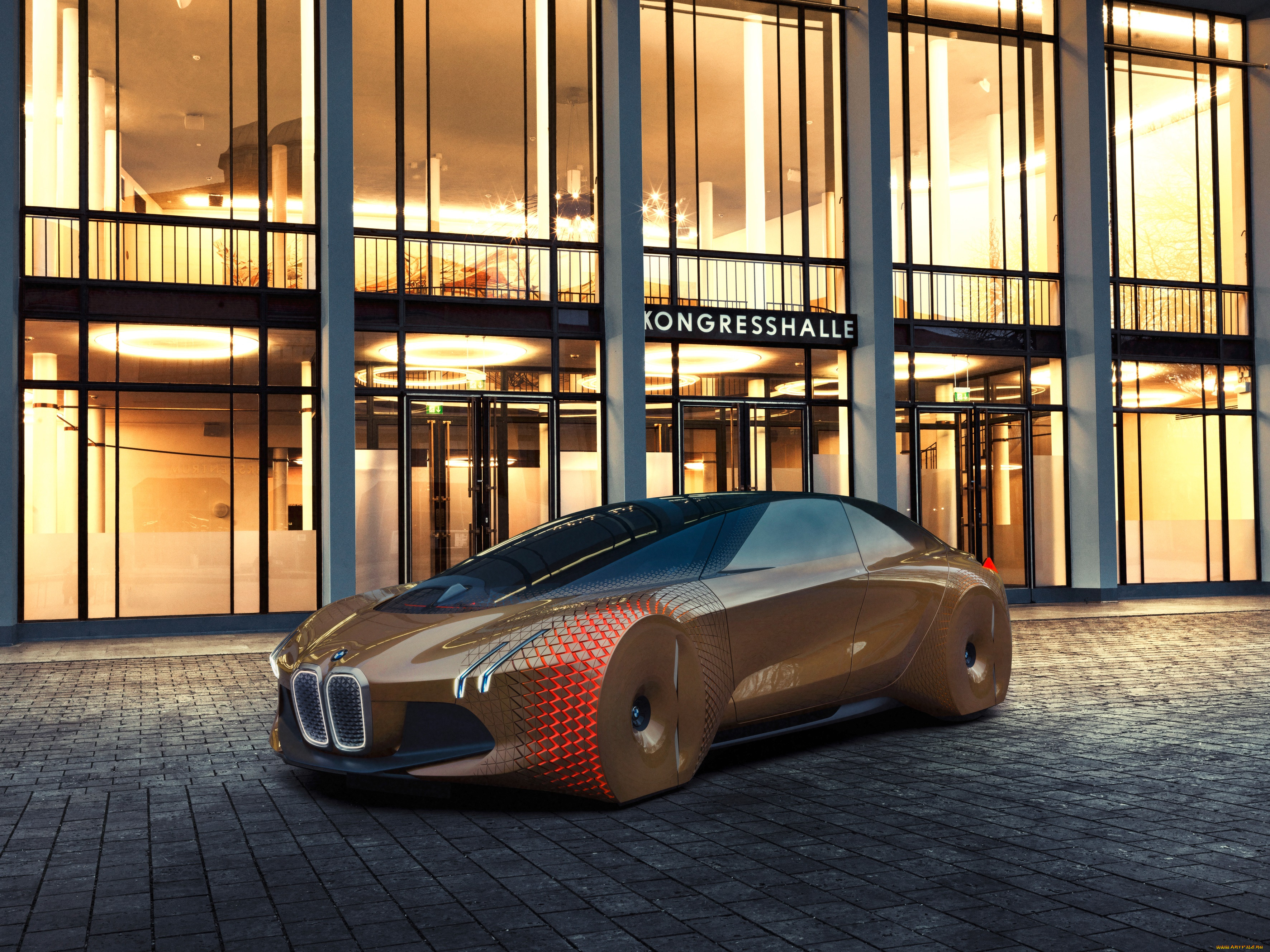 , bmw, vision, next, 100, 2016